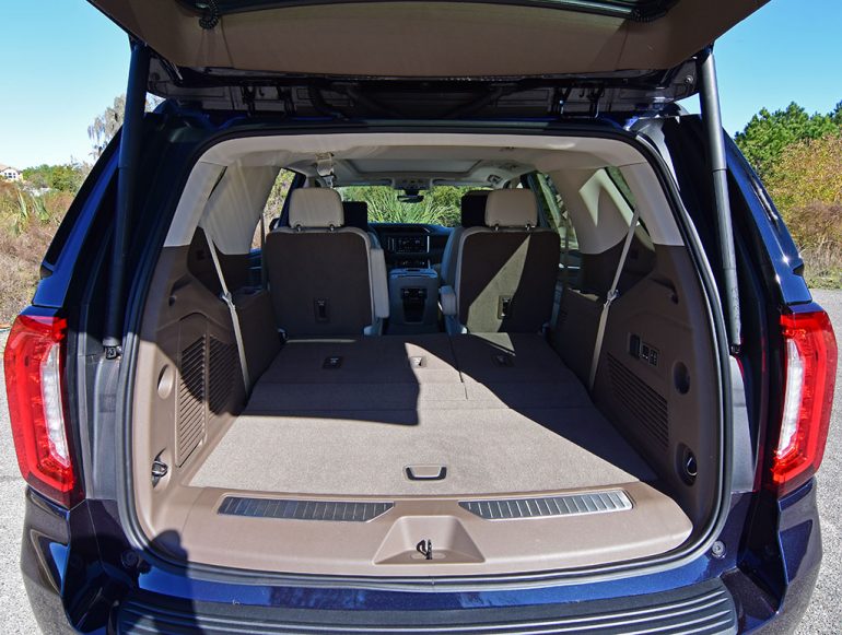 2021 gmc yukon denali cargo