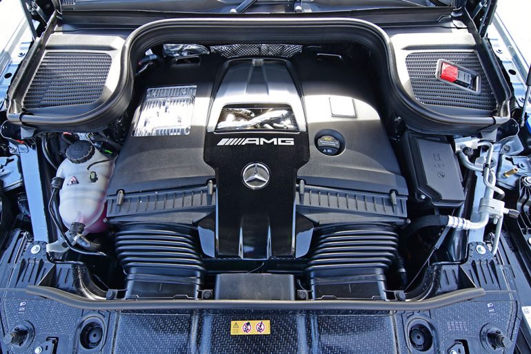 2021 mercedes-amg gle 63s coupe v8 biturbo engine