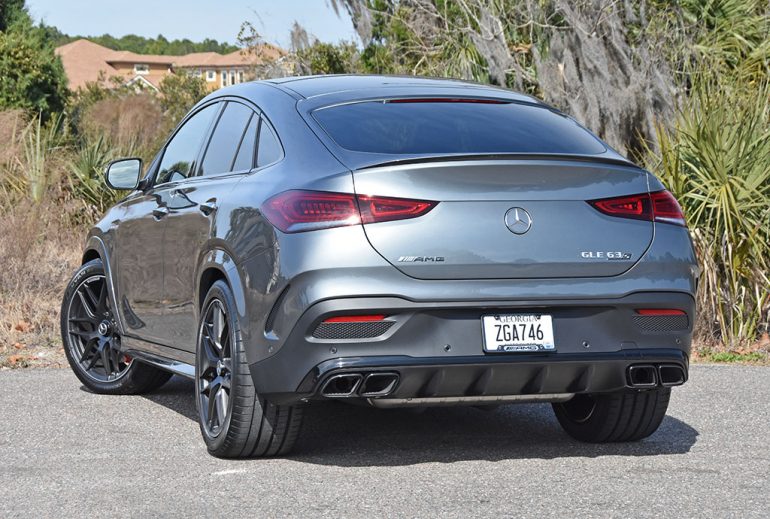 2021 mercedes-amg gle 63s coupe rear