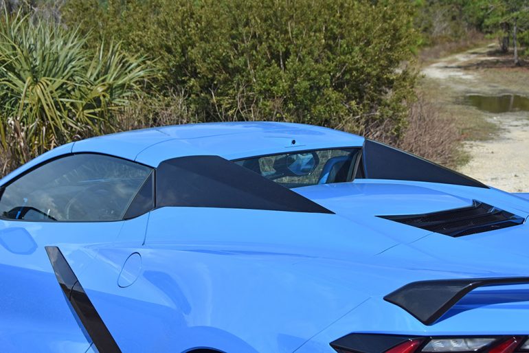 2020 chevrolet c8 corvette stingray convertible top rear window