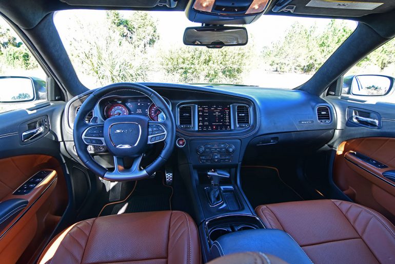 2021 dodge charger srt hellcat redeye dashboard