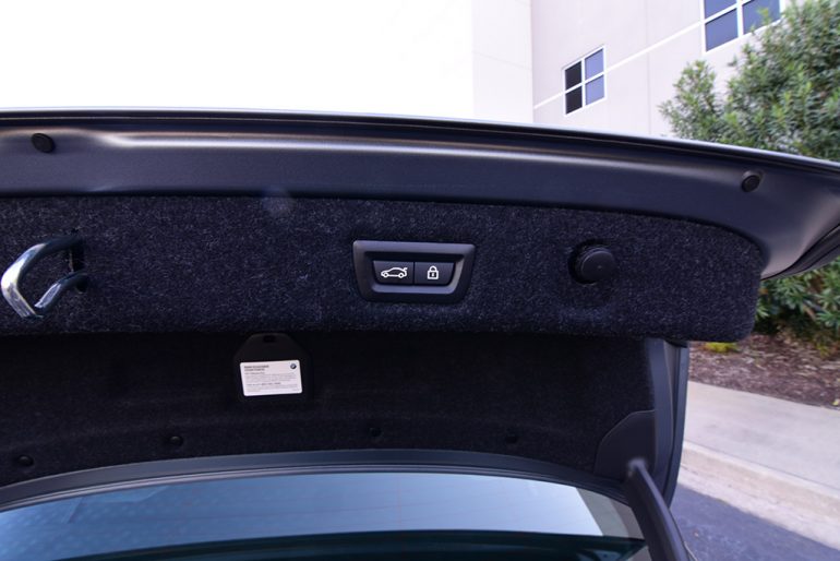 2021 bmw m5 competition power trunk