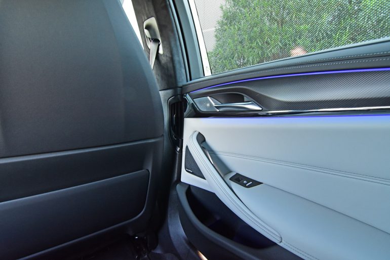 2021 bmw m5 competition back door trim