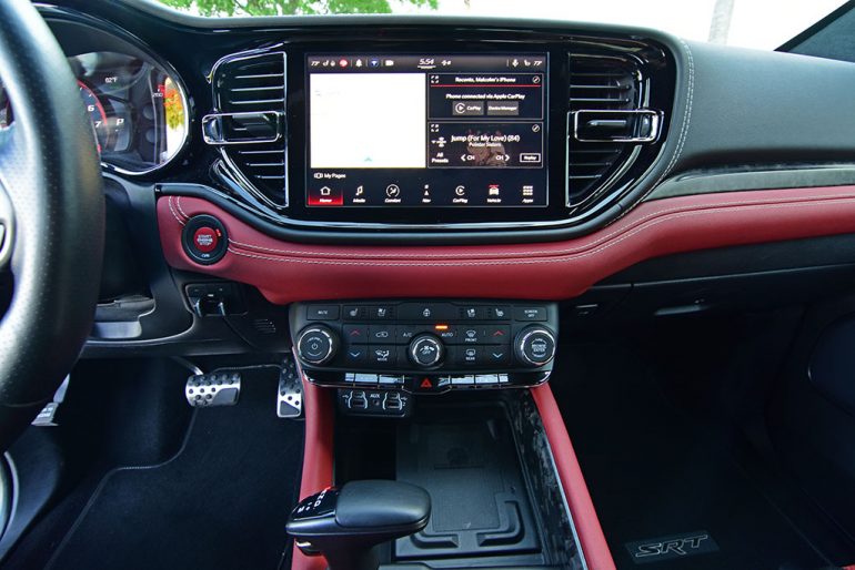 2021 dodge durango srt hellcat 10 inch screen