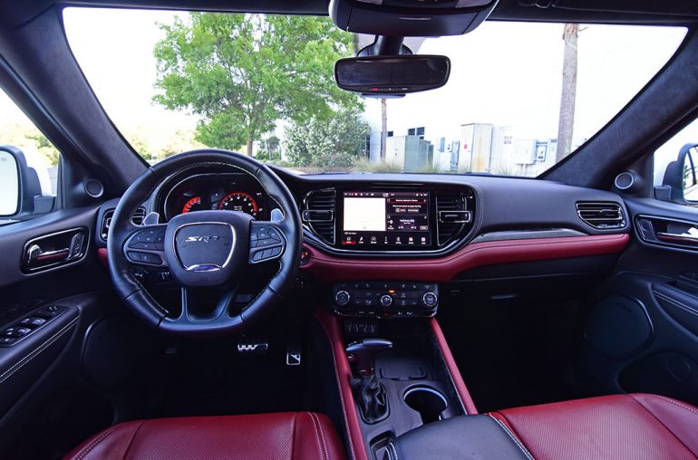 2021 dodge durango srt hellcat dashboard