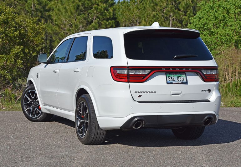 2021 dodge durango srt hellcat rear