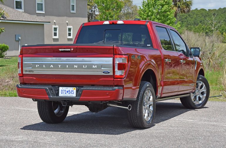 2021 ford f-150 powerboost rear