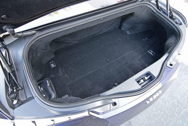 2021 lexus lc 500 convertible trunk