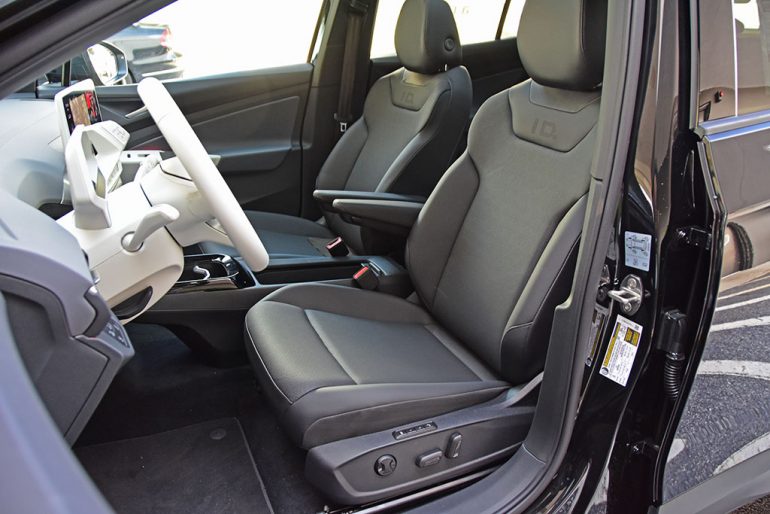 2021 vw id.4 front seats