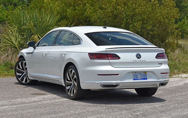 2021 vw arteon sel r line back