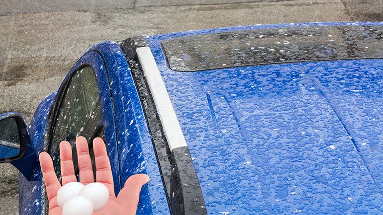How to Weatherproof Your Car In Hail Season
