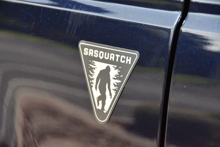 2021 ford bronco sasquatch badge