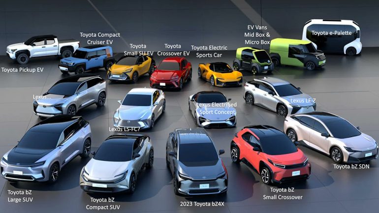 Toyota & Lexus Get Serious About Electrification Unleashing 30 EV Models by 2030 & Full EV-Lexus by 2035
