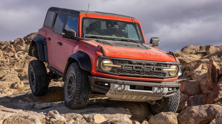 2022 ford bronco raptor