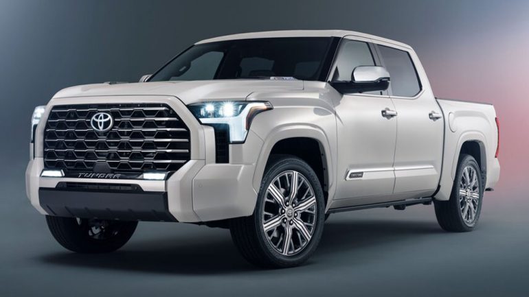 New Car Preview: 2022 Toyota Tundra Capstone Trim