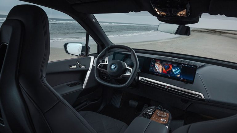 2023 BMW iX M60 dashboard