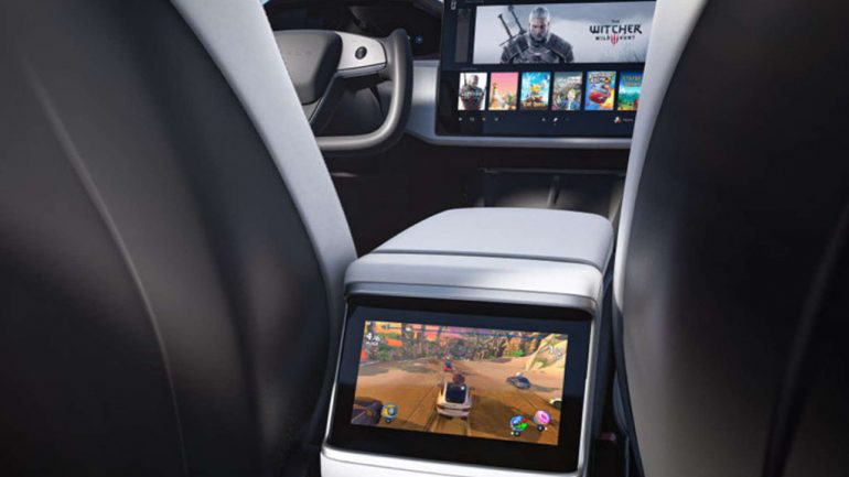 Mercedes And Tesla Re-Think Touchscreen Video Games In Moving Cars