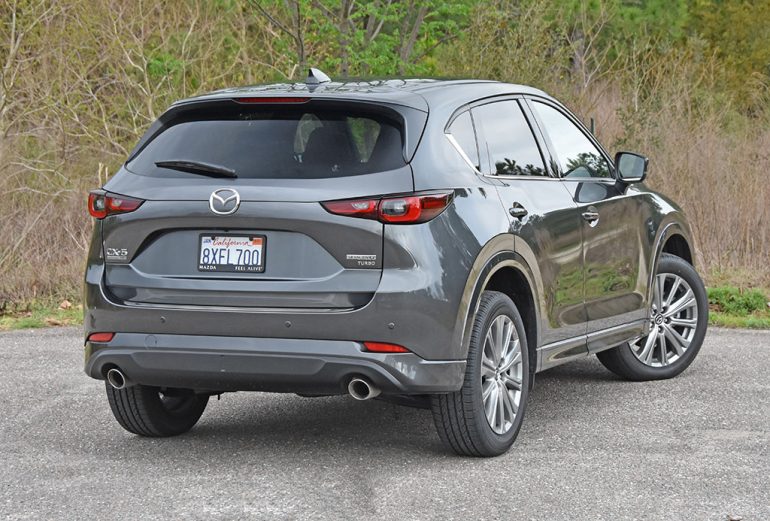 2022 mazda cx-5 2.5 turbo signature rear