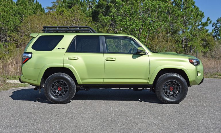 2022 toyota 4runner trd pro side