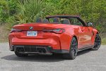 2022 bmw m4 competition convertible rear