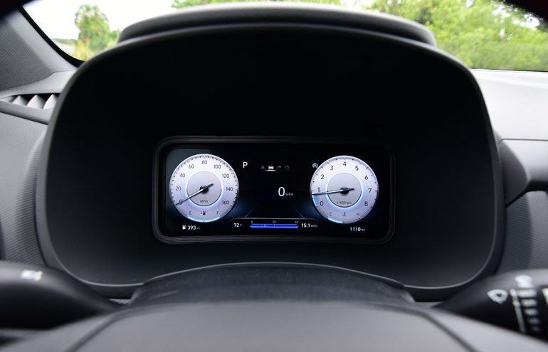 2022 hyundai kona n line gauge cluster