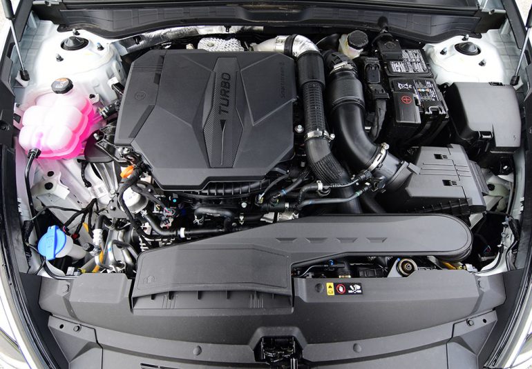 2022 hyundai sonata n line engine