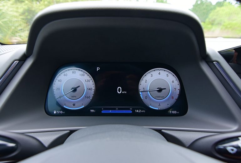 2022 hyundai sonata n line gauge cluster