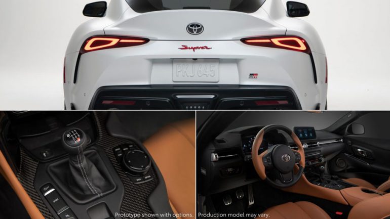 Toyota Officially Adds Manual Transmission to New 2023 GR Supra