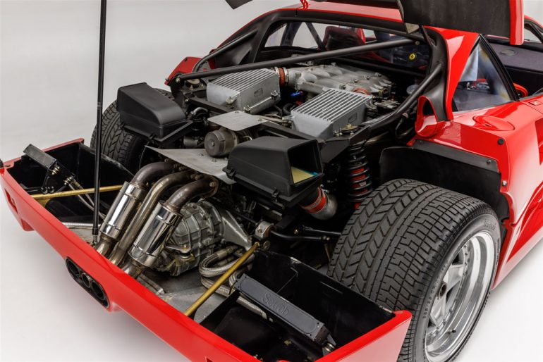 1990 ferrari f40 engine