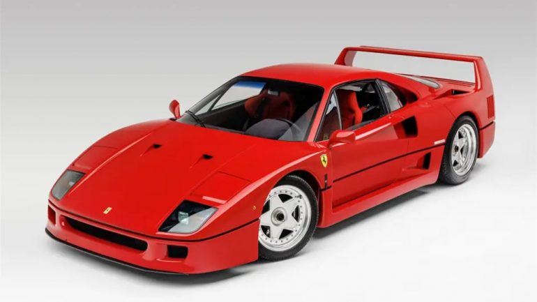 1990 Ferrari F40 BaT Auction Proves Again How Insane the Automotive Market Remains
