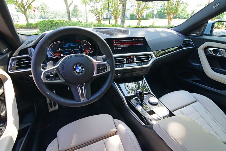 2022 لوحة القيادة BMW 230i كوبيه