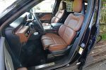 2022 lincoln aviator reserve front seats