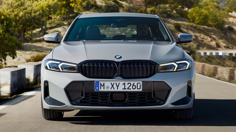 2023 bmw 3 series front