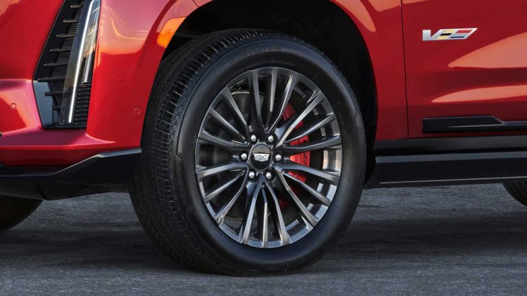 2023 cadillac escalade-v wheel tire brembo brakes