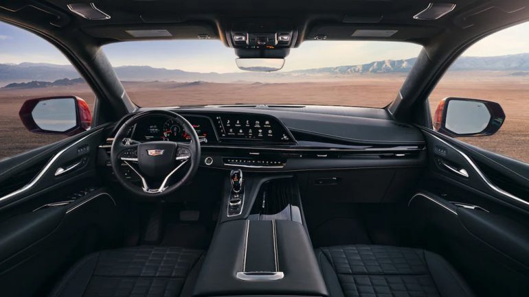 2023 cadillac escalade-v dashboard