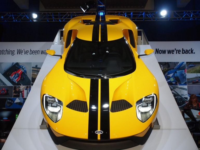 ford gt auto show