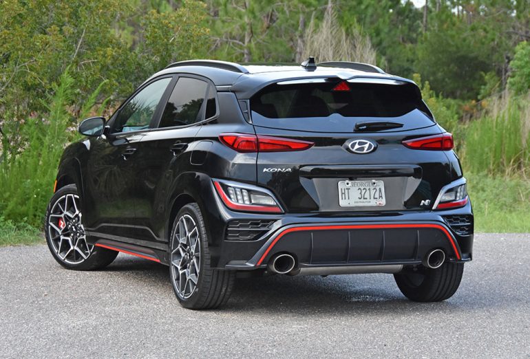 2022 hyundai kona n rear