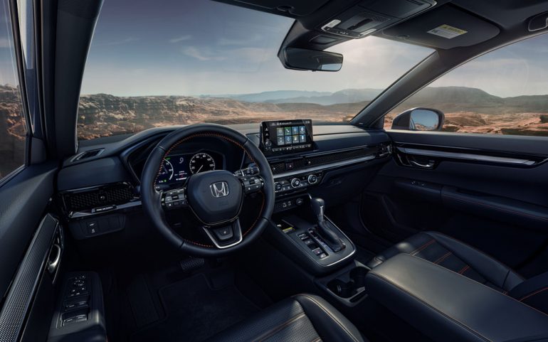 2023 honda cr-v dashboard interior