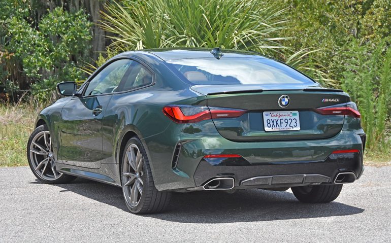 2022 bmw m440i coupe rear