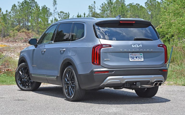 2022 kia telluride sx awd rear