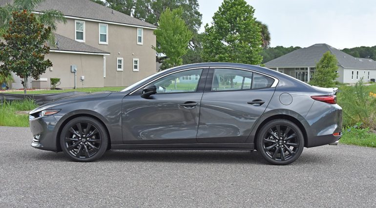 2022 mazda3 sedan premium plus awd side