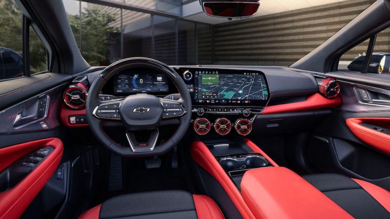 2024 Chevrolet Blazer EV SS dashboard