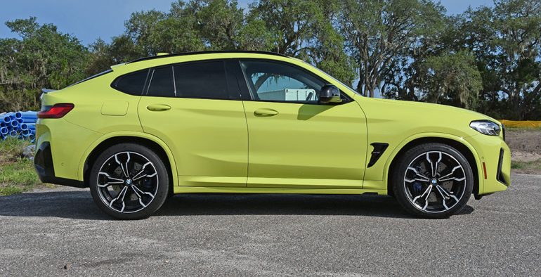 2022 bmw x4 m competition side