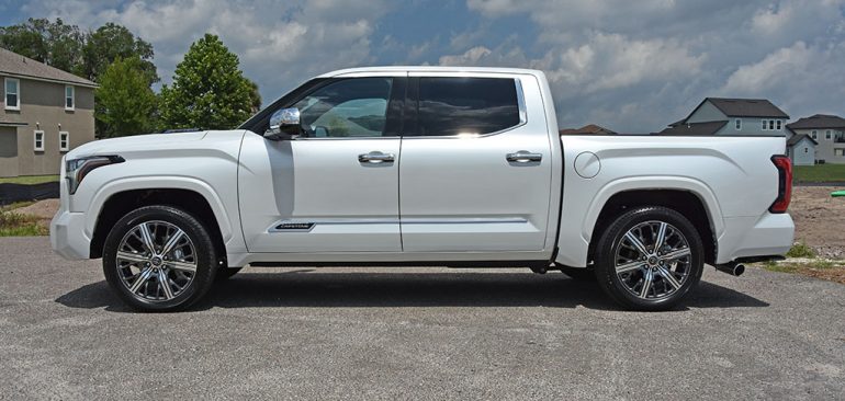 2022 toyota tundra capstone side