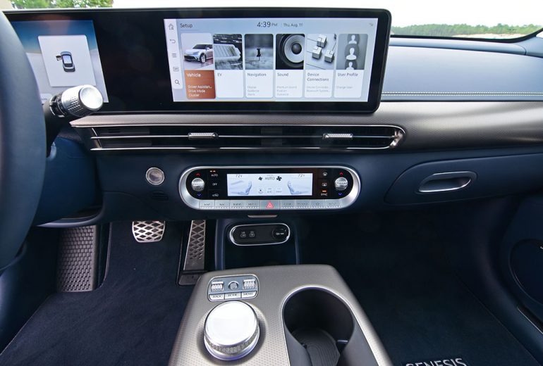 2023 genesis gv60 performance touchscreen