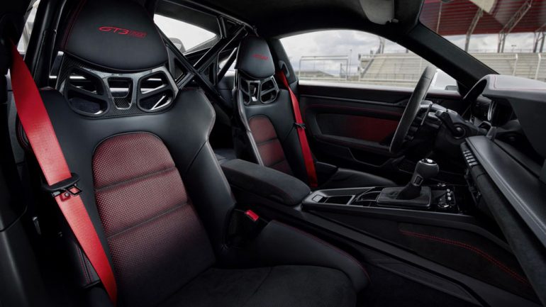 2023 porsche 911 gt3 rs seats