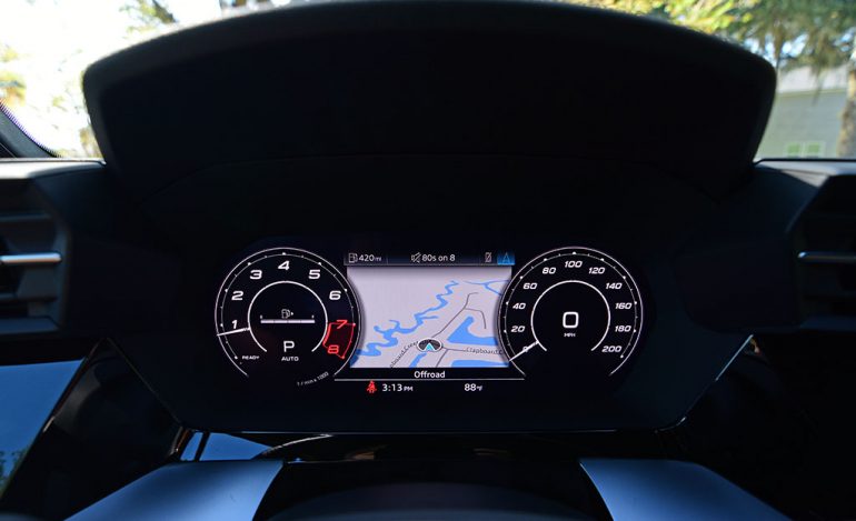 2022 audi rs3 gauge cluster