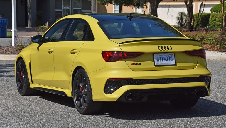2022 audi rs3 rear