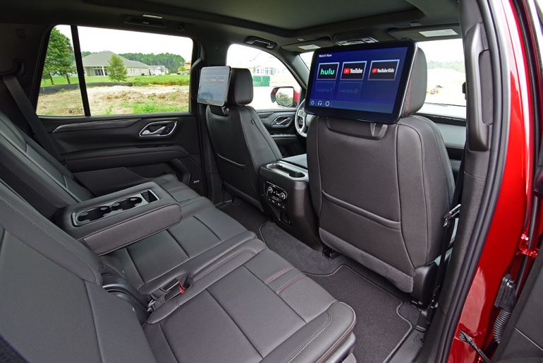 2023 chevrolet tahoe rst 2nd row interior