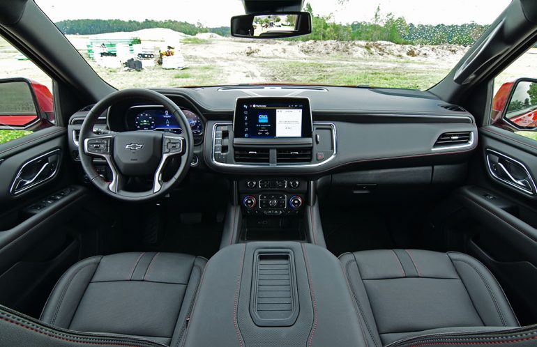 2023 chevrolet tahoe rst dashboard